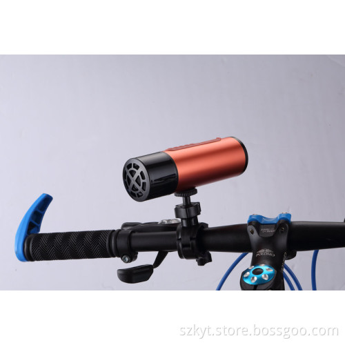 2017 mini speaker portable speaker, 5200mAh mountain bike speaker with LED, Camping light function